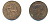 Великобритания 1 пенни 1936 Георг V (1910-1936) KM 838, Spink 4055 бронза 83-612