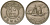 Кувейт 50 филсов 1961 AH 1381, парусник KM 6 медно-никель 4597-1225