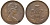 Великобритания 2 пенса 1971 Елизавета II (1952-2022) KM 916, Spink 4235 (C1) бронза 4681-717