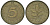 ФРГ 5 ПФЕННИГОВ 1975 J KM 107, Jager 382 сталь плакированная латунью 4547-751
