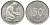 ФРГ 50 пфеннигов 1990 J KM 109, J. 384 медно-никель 4132-655