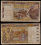 Кот-д'Ивуар 1000 франков 2003 Перевозка арахиса, Женщина, на обратной стороне: женщины, контейнеры для хранения вещей на берегу реки. Pick 111 Al бумага 7523-10-4-2