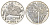 Бельгия 1 евро экю 1995 похищение Европы, 37 мм медно-никель UNC 4184-1122