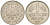 ФРГ 1 МАРКА 1965 F KM 110, J. 385 медно-никель 4551-1246