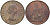 Великобритания 1 пенни 1967 Елизавета II (1952-2022) KM 897, Spink 4157 бронза 4593-245