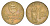 Словакия 1 крона 1993 KM 12 сталь плакированная бронзой aUNC 4644-931