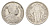 Таиланд 1 салунг 1925 BE 2468, Рама VI (Рама VI) (1910-1925) Y 43a серебро 3896-1532