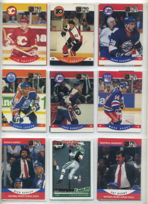 США КАРТОЧКИ ХОКЕЙНЫЕ 9 штук разных 7501-65