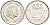 НИДЕРЛАНДЫ 25 ЦЕНТОВ 1973 ЮЛИАНА (1948-1980) KM 183 никель 214-966