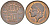 БЕЛЬГИЯ 50 САНТИМОВ 1959 BELGIQUE KM 148.1 бронза 3996-1246