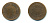 ГЕРМАНИЯ 1 ПФЕННИГ 1875 D, СТАРОГЕРБОВКА KM 1, J. 1 медь 54-112