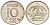 Швеция 10 эре 1954 Густав VI Адольф (1950-1973) KM 823 серебро 4147-913