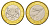 Ботсвана 5 пул 2013 KM 37 биметалл UNC 4546-1025