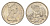 Новая Зеландия 5 центов 1982 Елизавета II (1952-2022), ящерица гаттерия KM 34 медно-никель 4651-216