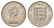 Джерси 5 новых пенсов 1980 герб, Елизавета II (1952-2022) KM 32 медно-никель  UNC  4660-225