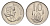 ЮАР 10 центов 1969 Ян ван Рибек (1619-1677), South Africa, легенда на африкаанс, цветок алоэ KM 68.1 никель 4687-329