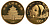 Китай 100 юаней 1987 Панда пьет воду KM 1664 золото PROOF 00-000-00