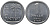 Израиль 1 новая агора 1980 JE 5740 KM 106 алюминий 4567-648