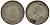 Стрейтс-Сетлментс 5 центов 1926 Георг V (1910-1936) КМ 36 серебро 53-529