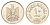 Египет 10 пиастров 1967 KM 413 медно-никель 4673-453