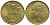 ИСПАНИЯ 1 ПЕСЕТА 1937 ВТОРАЯ РЕСПУБЛИКА (1931-1939) KM 755 латунь 3334-433
