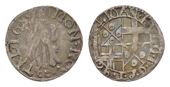 Трир 4 пфеннига 1682-1689 KM 154 серебро 5010-214