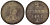 Ганновер 2 пфеннига 1841 A, Эрнст Август (1837-1851) KM 174.1, AKS 122, J. 55 медь 75-1721