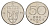 Норвегия 50 эре 1987 Улаф V (1957-1991) KM 418 медно-никель aUNC 4635-513