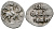 Великое Княжество Московское денга 1535-1547 Иван IV Васильевич, Тверской монетный двор, 0,34 грамм ГиК №67 серебро    262-1336