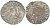 Польша, Торунь 1 шиллинг (шеляг) 1447-1492 Казимир IV династия Ягеллонов (1442-1495), вес 1,06 гр. Marienburg 8901 серебро 1517-414
