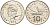 Французская Новая Каледония 10 франков 1972 лодка KM 11 никель  UNC  4610-531