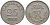 Дания 25 эре 1953 N; S, Фредерик IX (1947-1972) KM 842 медно-никель 175-715