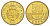Коста-Рика 50 колонов 2012 KM 231.1b сталь плакированная латунью UNC 4642-937