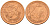 Финляндия 2 евроцента 1999  KM 99 сталь плакированная медью  UNC  4160-359