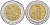 Мексика 1 песо 1992 Мо KM 550 биметалл 113-632
