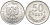 ПОЛЬША 50 ГРОШЕЙ 1977 MW KM 48.1 алюминий UNC 4448-542