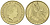 Австралия 1 доллар 2010 серия насекомые, стрекоза KM 1444 алюминиевая бронза UNC M42-15