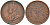 ЦЕЙЛОН 1 ЦЕНТ 1914 ГЕОРГ V KM 107 медь 68-716