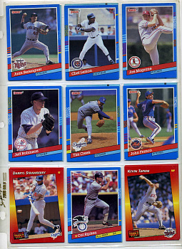 США КАРТОЧКИ БЕЙСБОЛЬНЫЕ 9 штук разных 7501-33