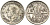 Австралия 3 пенса 1950 KG, Георг VI (1937-1952) KM 44 серебро 4585-264