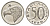 Аахен 50 пфеннигов 1920 Funck 1.13, Men05 70.41, Men18 99.41 железо UNC 4637-1253