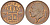 Бельгия 50 сантимов 1975 Belgie, Бодуэн I (1951-1993) KM 149.1 бронза 3458-124