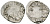 Русское Царство копейка 1547-1584 Иван IV Васильевич, Псковский  монетный двор, 0,60 ГР ГиК №95 серебро 262-557