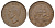 ЮАР 1 пенни 1941 Георг VI (1936-1952) KM 25 бронза 4572-813
