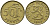 ФИНЛЯНДИЯ 50 ПЕННИ 1964 S KM 48 алюминиевая бронза 4364-2644