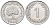 Тунис 1 миллим 1960 пробковый дуб KM 280 алюминий aUNC 4580-131