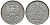 ФРГ 1 МАРКА 1959 G J 385, KM 110 медно-никель 72-654