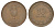 Израиль 10 прут 1949 JE 5709 KM 11 бронза 45-912