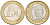 ИСПАНИЯ 1 ЕВРО 2004 ХУАН КАРЛОС I KM 1046 биметалл 4543-257