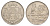 Латвия 50 сантимов 1922 год-тип KM 6 никель 4657-752